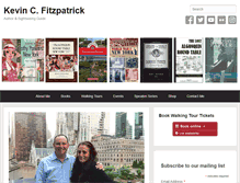 Tablet Screenshot of fitzpatrickauthor.com